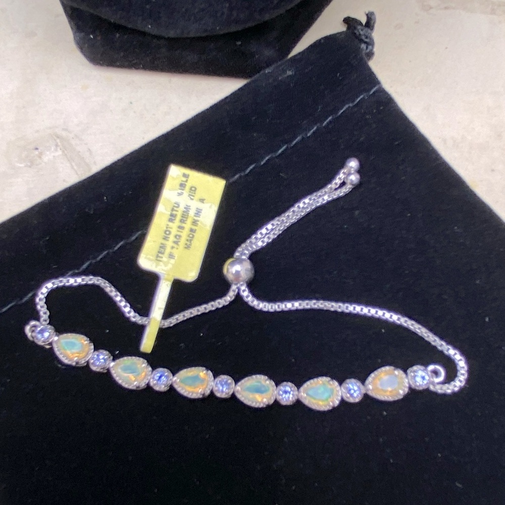 Jim Stone’s Opal West sterling silver bracelet